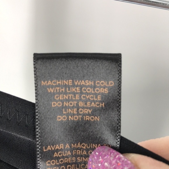 Black Full Coverage Hight Waist  Bikini Bottom Size L Coppersuit New - Picture 7 of 10